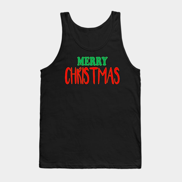 I wish You MERRY Christmas Tank Top by Motivashion19